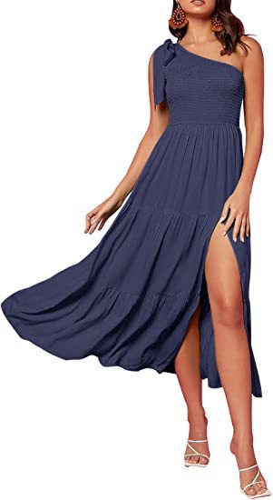 Orris Layered Split Dress