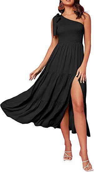 Orris Layered Split Dress