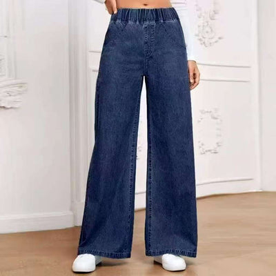 Orris Wide-leg Straight Jeans