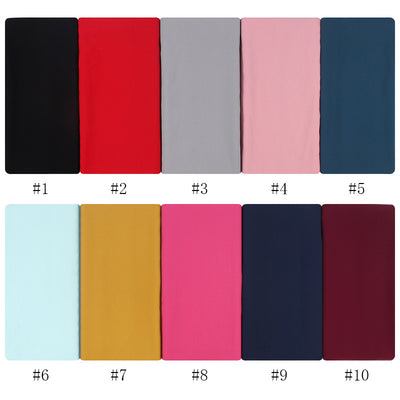 Orris Monochrome Pearl Chiffon Hijab Scarf