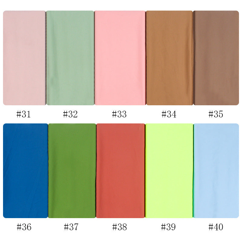 Orris Monochrome Pearl Chiffon Hijab Scarf