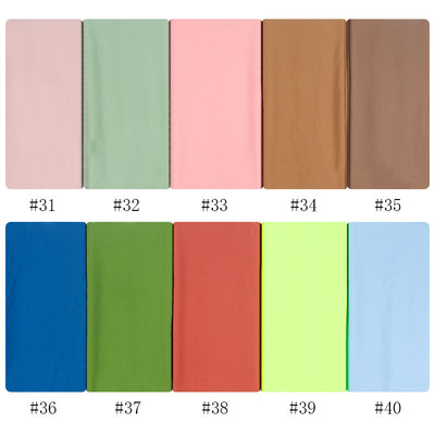 Orris Monochrome Pearl Chiffon Hijab Scarf
