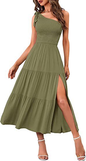 Orris Layered Split Dress