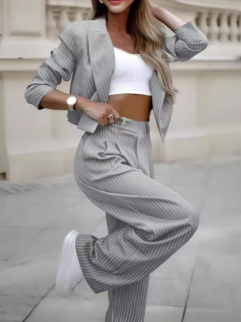 Orris Striped Suit