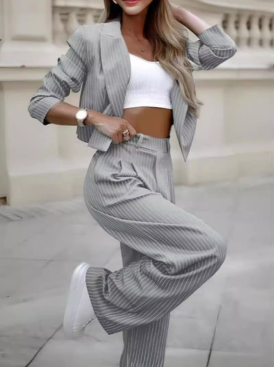Orris Striped Suit