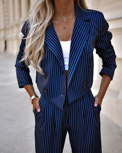 Orris Striped Suit