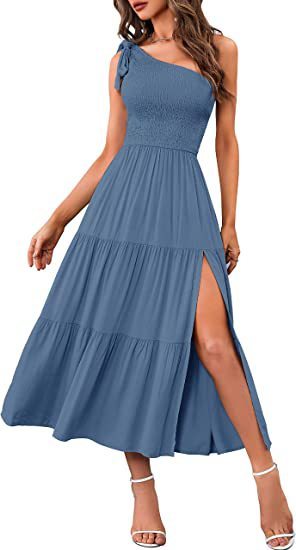 Orris Layered Split Dress