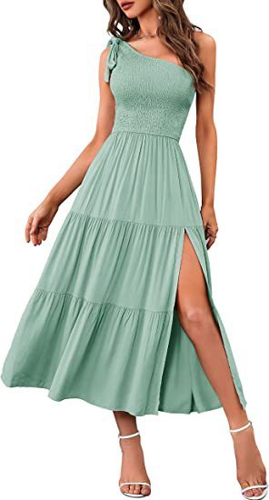 Orris Layered Split Dress