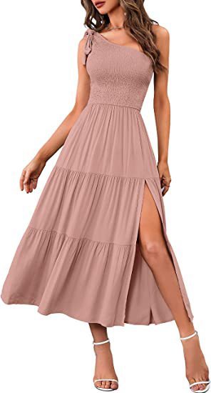 Orris Layered Split Dress