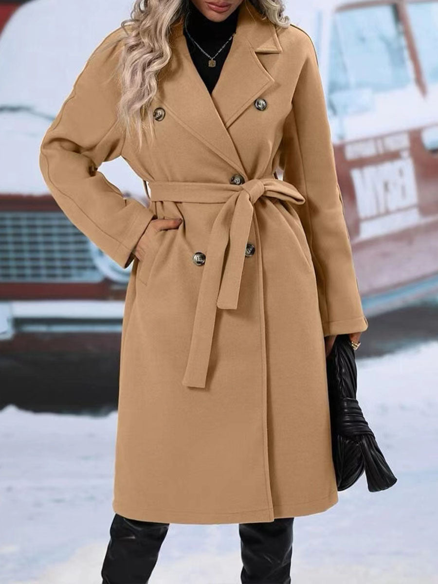 Orris Double-breasted Trench Coat