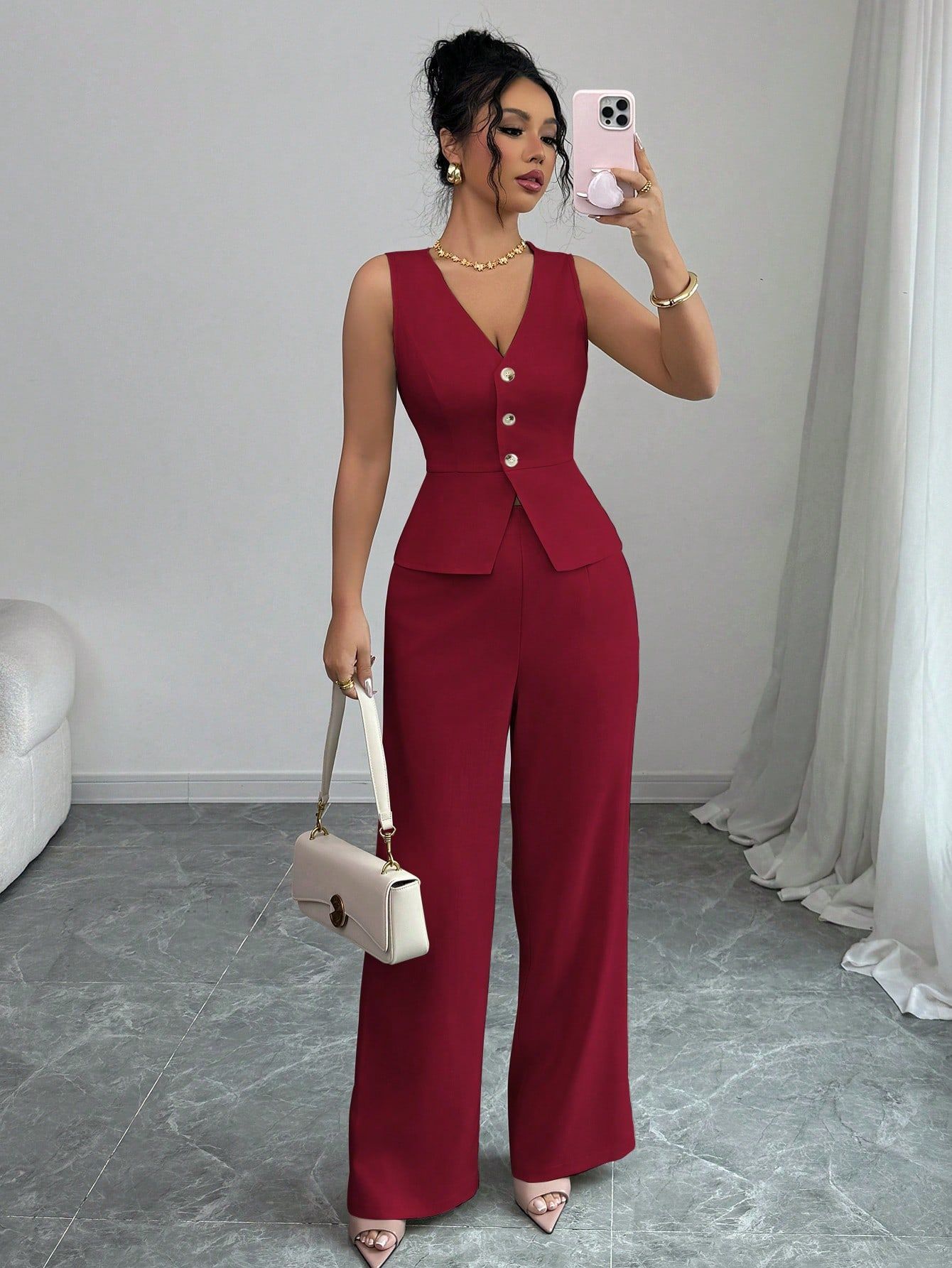 Orris Slim Fit Vest Set