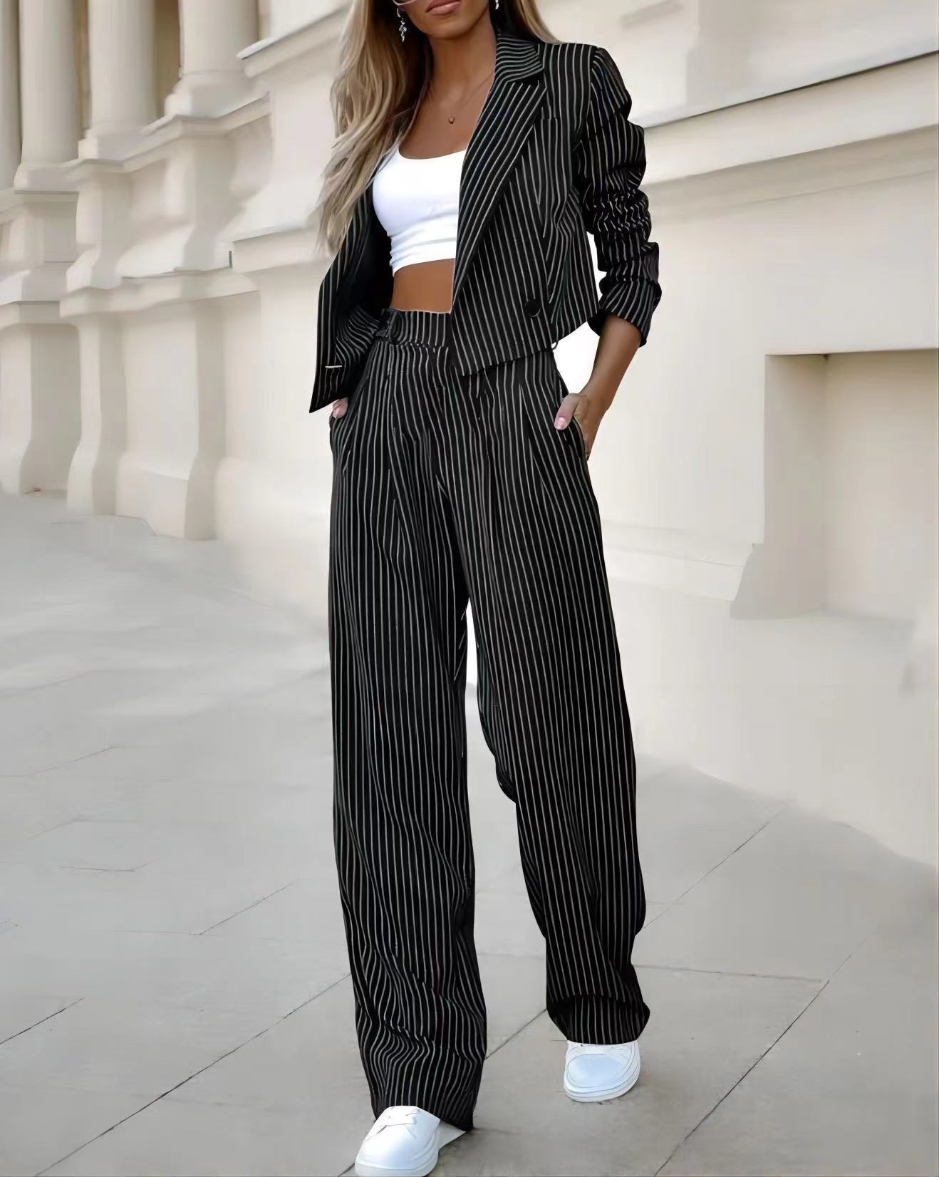 Orris Striped Suit