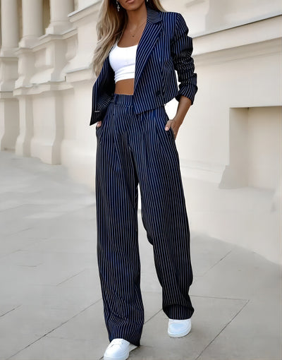 Orris Striped Suit