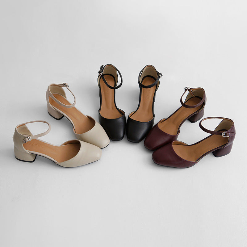 Orris thick heel sandals