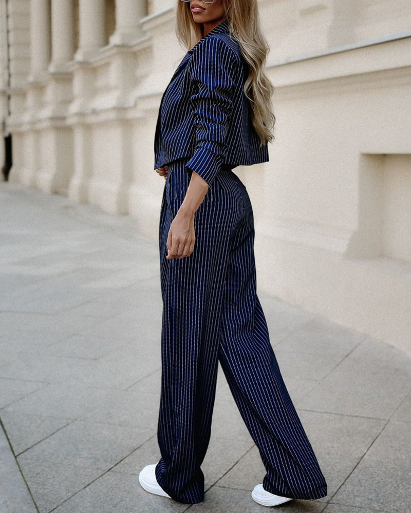 Orris Striped Suit