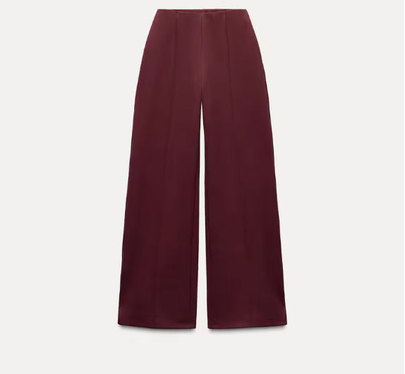 Orris Long Sleeve Wide Leg Pants  set