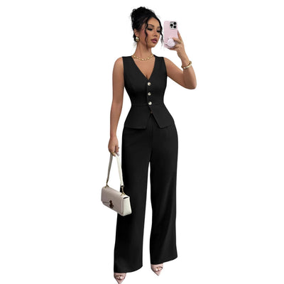 Orris Slim Fit Vest Set