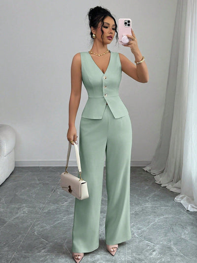 Orris Slim Fit Vest Set